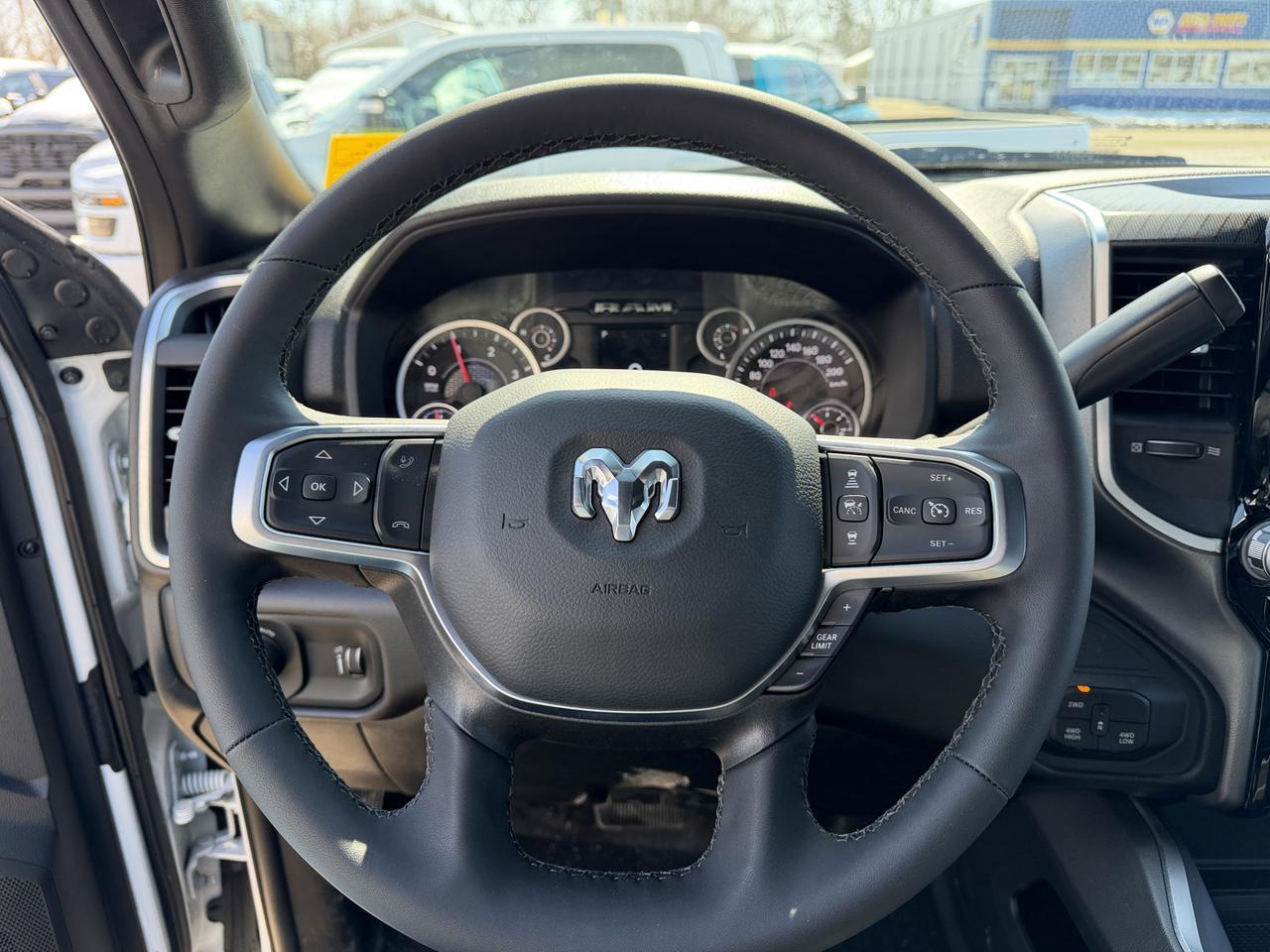 2026 Ram 3500 Big Horn Crew Cab 4x4 | Cummins HO Turbo Diesel | 12IN Touchscreen w NAV | Heated Seats Redwater AB