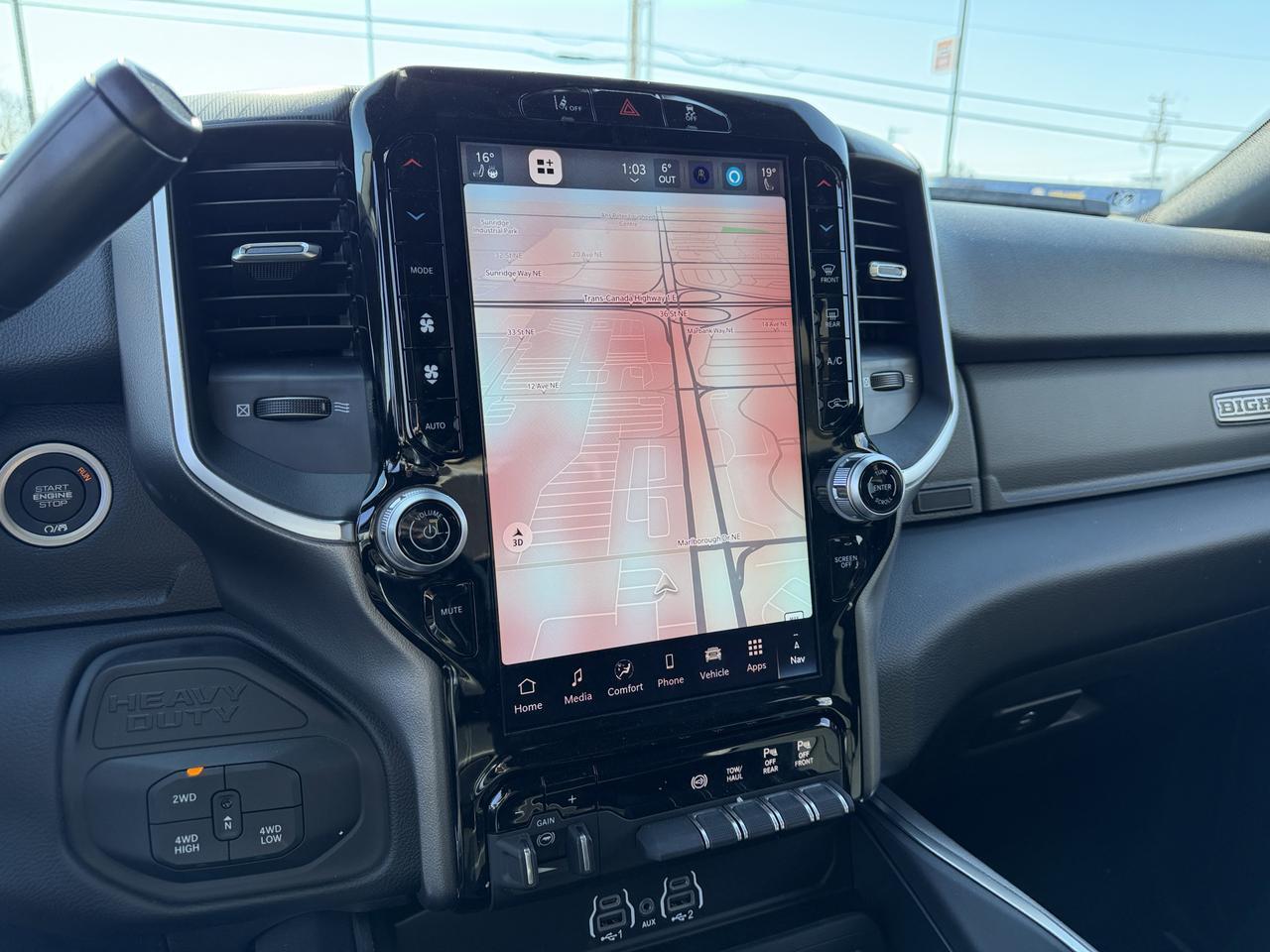 2026 Ram 3500 Big Horn Crew Cab 4x4 | HO Cummins Turbo Diesel | Night Edition | Diamond Black | 12IN Touchscreen Redwater AB