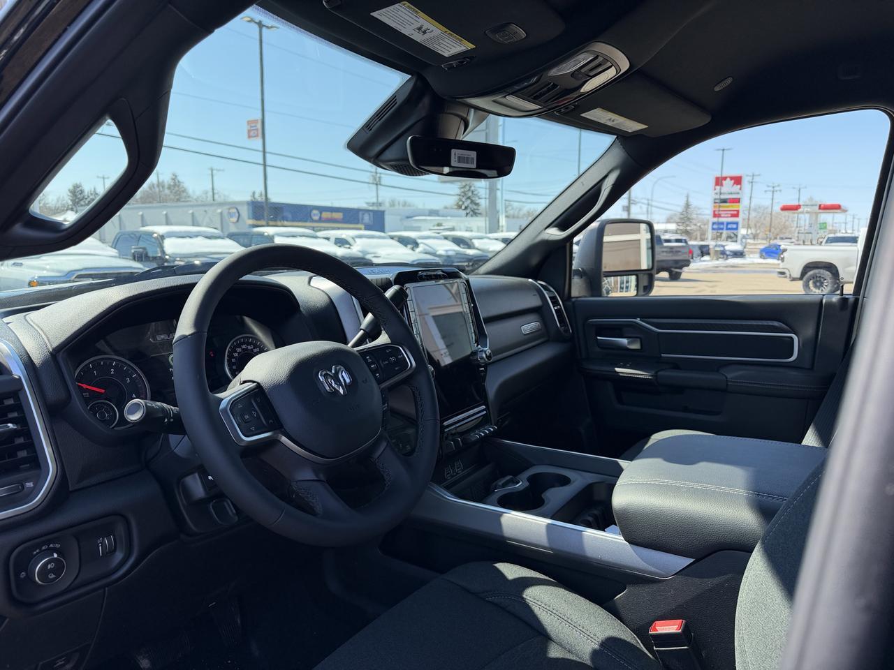 2026 Ram 3500 Big Horn Crew Cab 4x4 | HO Cummins Turbo Diesel | Night Edition | Diamond Black | 12IN Touchscreen Redwater AB