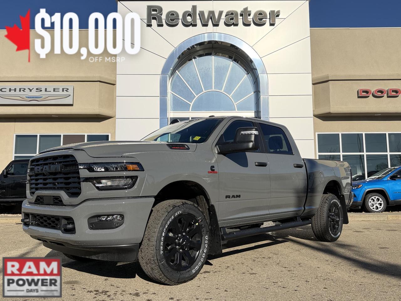 2026 Ram 3500 Big Horn Night Edition Crew Cab 4x4 | Cummins Diesel | Towing | Heated Seats | Remote Start