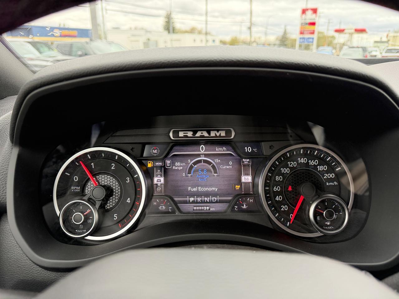 2026 Ram 3500 Big Horn Night Edition Crew Cab Dual Rear Wheels 4x4 | Cummins Diesel | 12IN Touchscreen | NAV Redwater AB