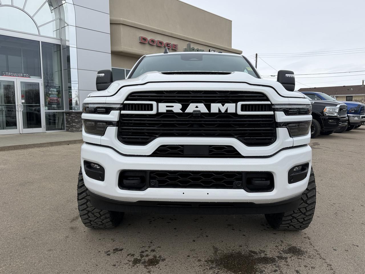 2026 Ram 3500 Laramie | Rig Ready Ram | KILO | 3IN Lift | 22IN Rims | 35IN Tires | Loaded Night Edition Redwater AB