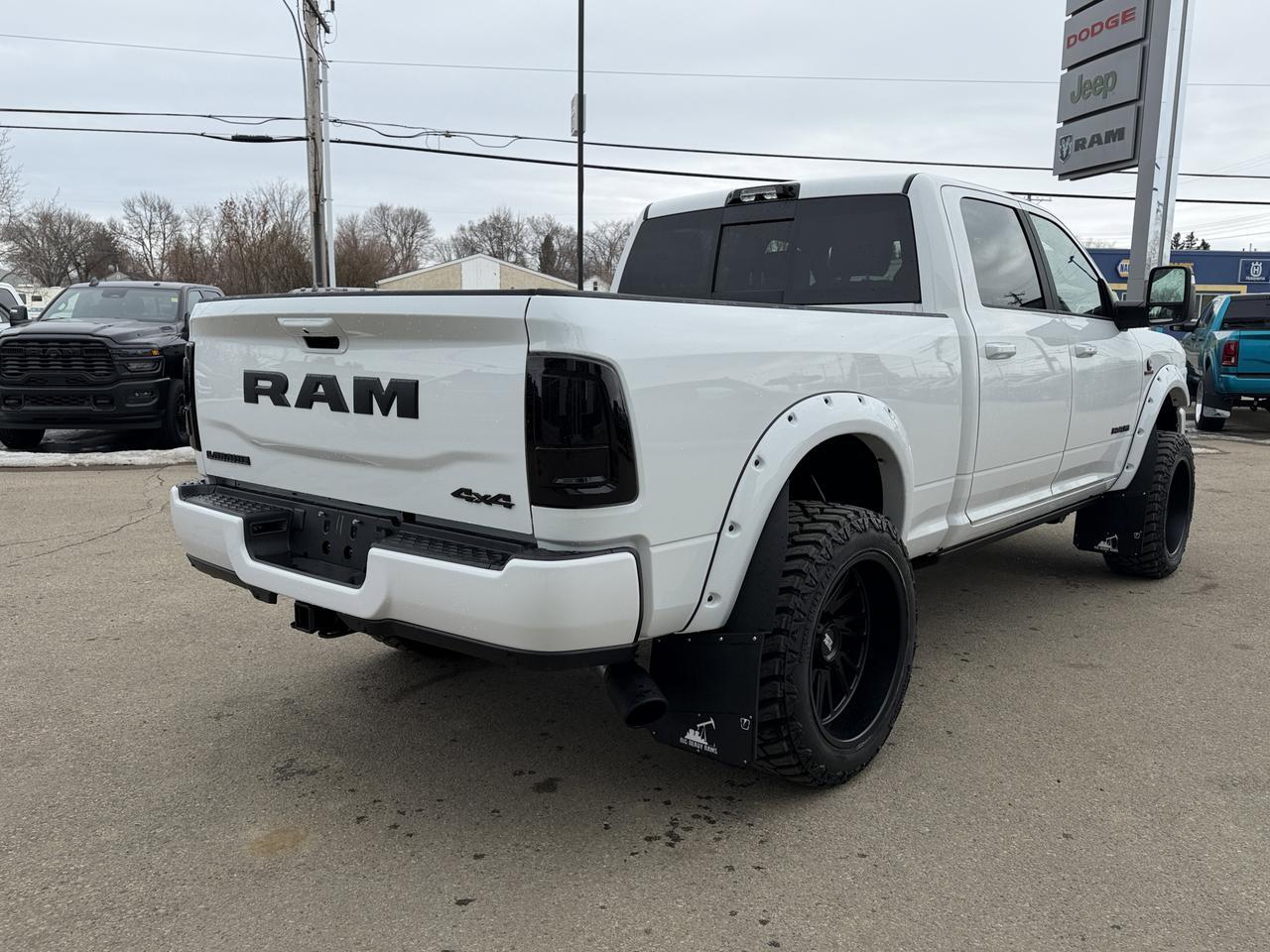 2026 Ram 3500 Laramie | Rig Ready Ram | KILO | 3IN Lift | 22IN Rims | 35IN Tires | Loaded Night Edition Redwater AB
