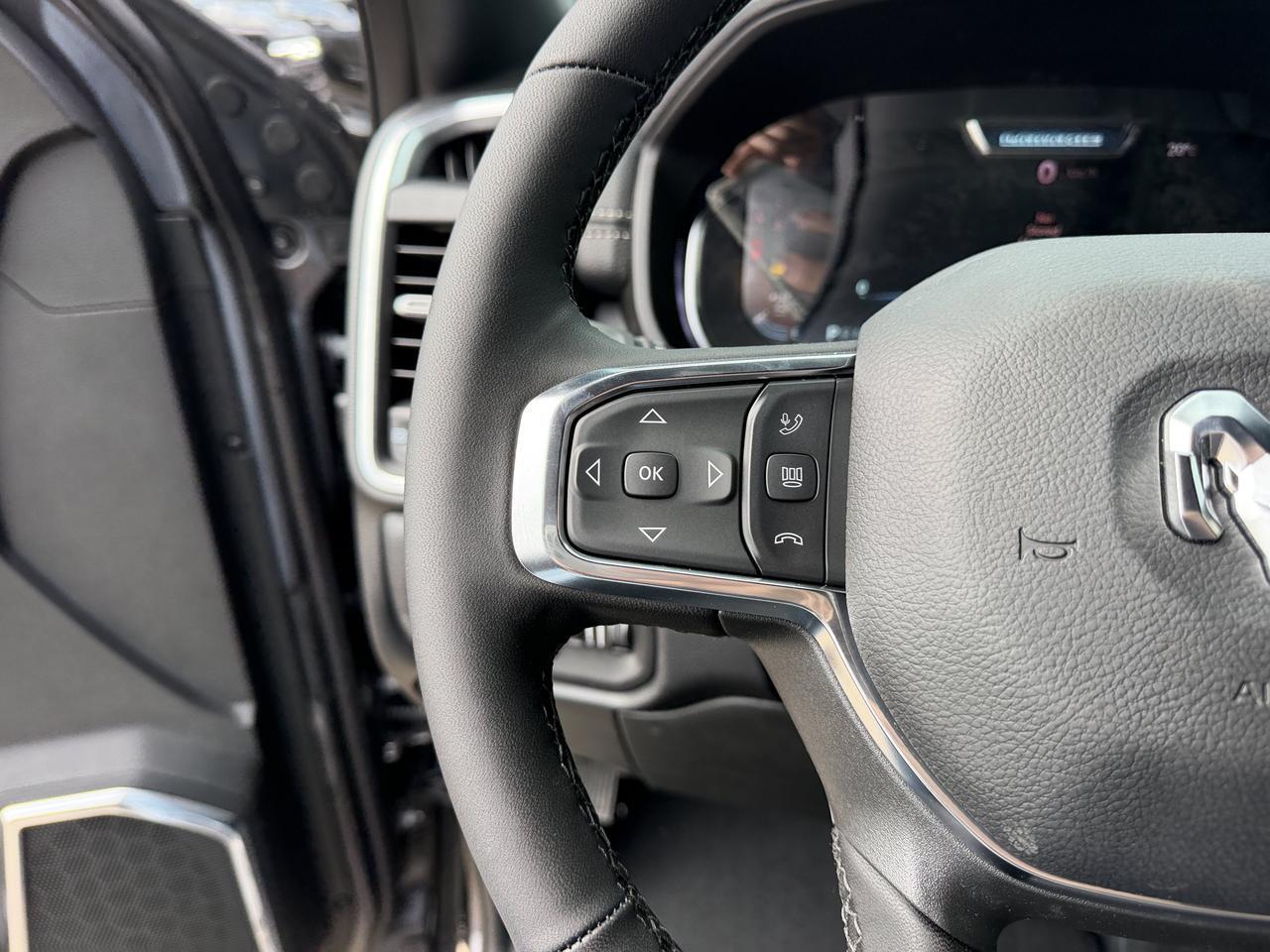 2026 Ram 3500 Laramie Crew Cab 4x4 | Cummins Diesel | Black Leather | Heated Vented Seats | 5th Wheel Prep Redwater AB