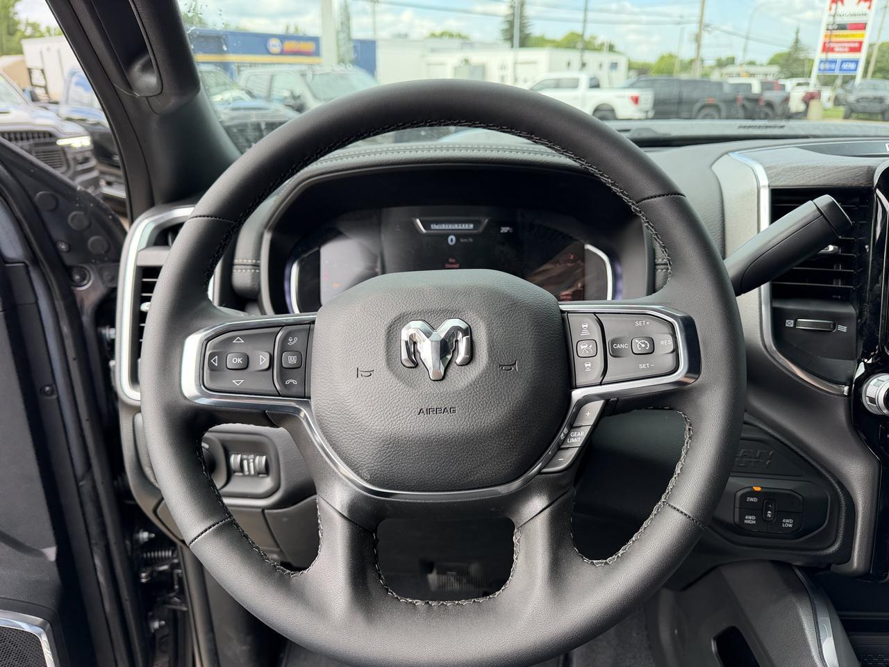 2026 Ram 3500 Laramie Crew Cab 4x4 | Cummins Diesel | Black Leather | Heated Vented Seats | 5th Wheel Prep Redwater AB