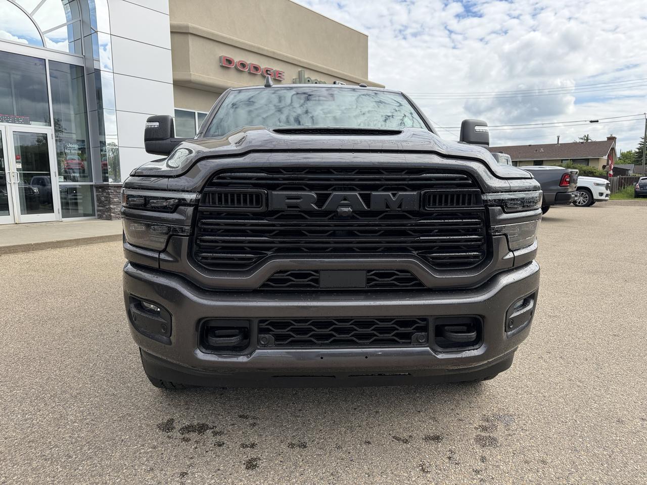 2026 Ram 3500 Laramie Crew Cab 4x4 | Cummins Diesel | Black Leather | Heated Vented Seats | 5th Wheel Prep Redwater AB