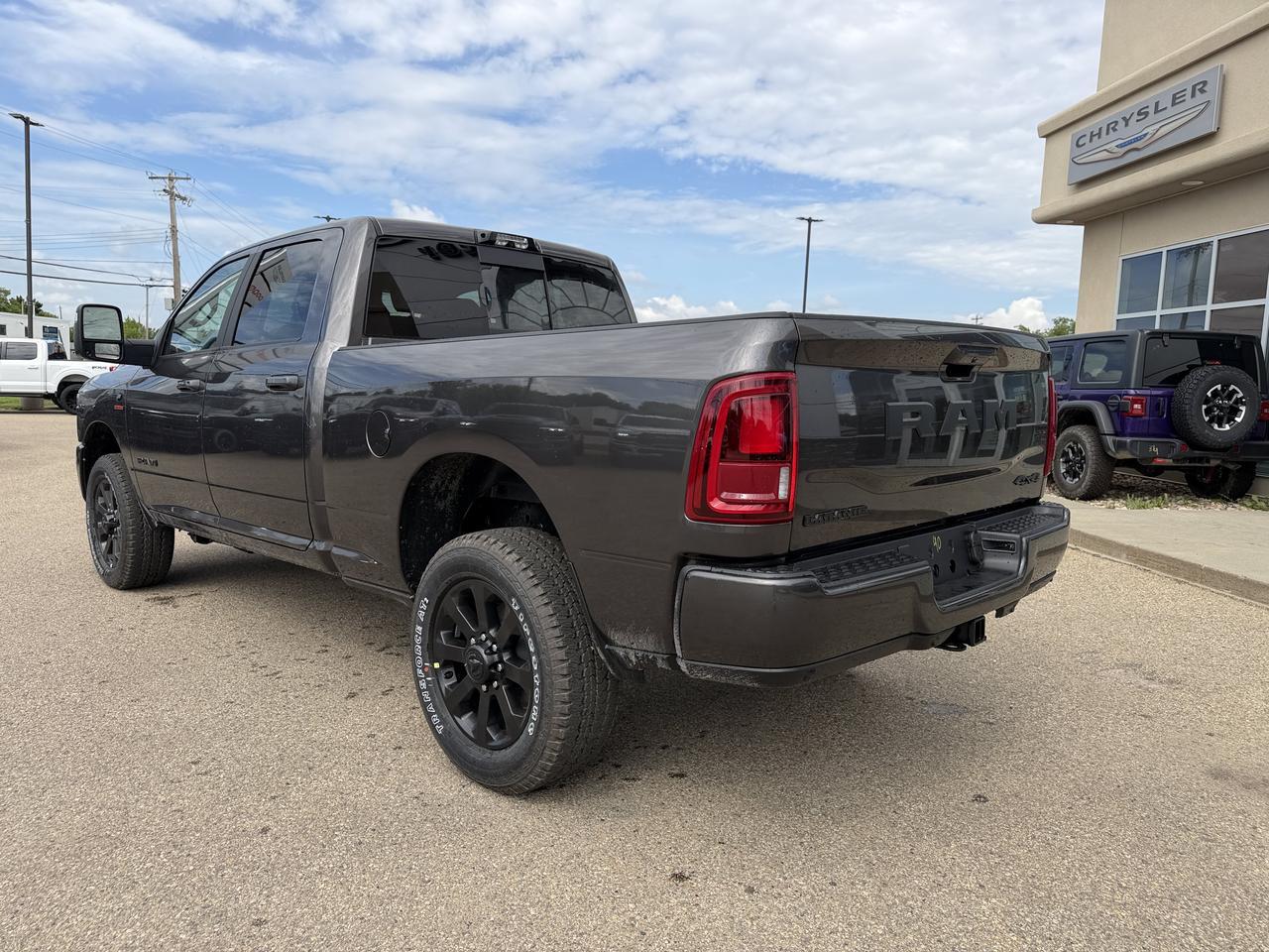 2026 Ram 3500 Laramie Crew Cab 4x4 | Cummins Diesel | Black Leather | Heated Vented Seats | 5th Wheel Prep Redwater AB