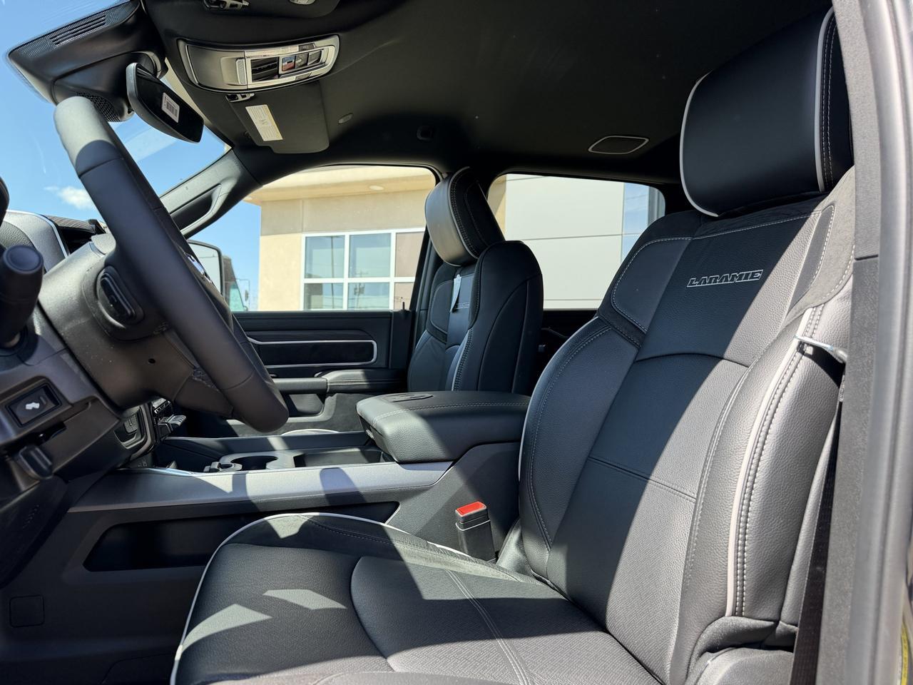 2026 Ram 3500 Laramie Crew Cab 4x4 | Cummins Diesel | Black Leather Heated Vented Seats | 12IN Display | NAV Redwater AB