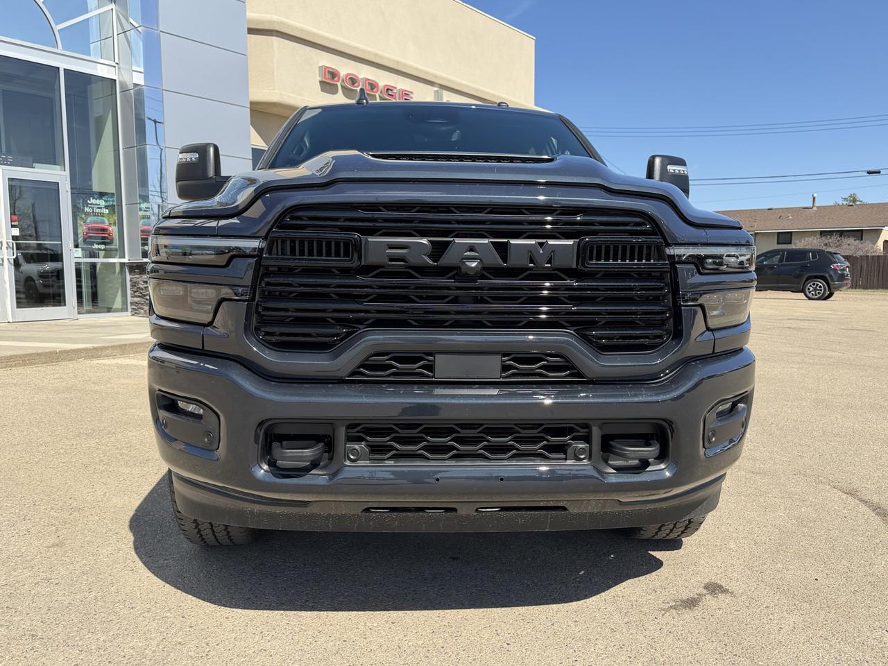 2026 Ram 3500 Laramie Crew Cab 4x4 | Cummins Diesel | Black Leather Heated Vented Seats | 12IN Display | NAV Redwater AB