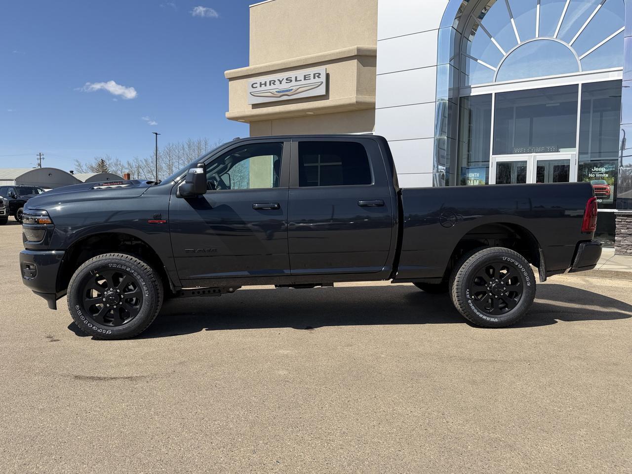 2026 Ram 3500 Laramie Crew Cab 4x4 | Cummins Diesel | Black Leather Heated Vented Seats | 12IN Display | NAV Redwater AB
