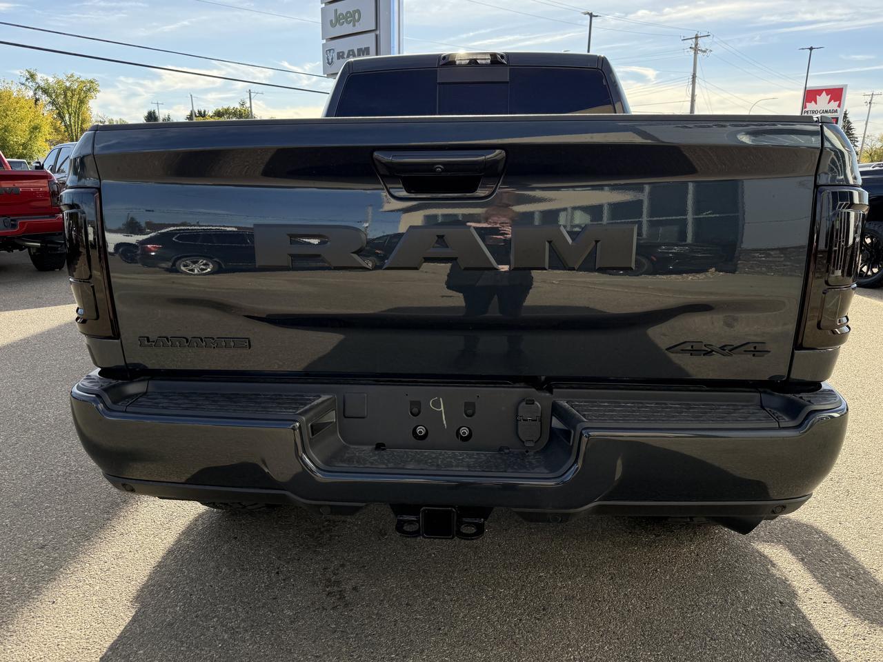 2026 Ram 3500 Laramie Crew Cab 4x4 | Cummins Diesel | Forged Blue | Black Leather | Sunroof | NAV | 12IN Display Redwater AB