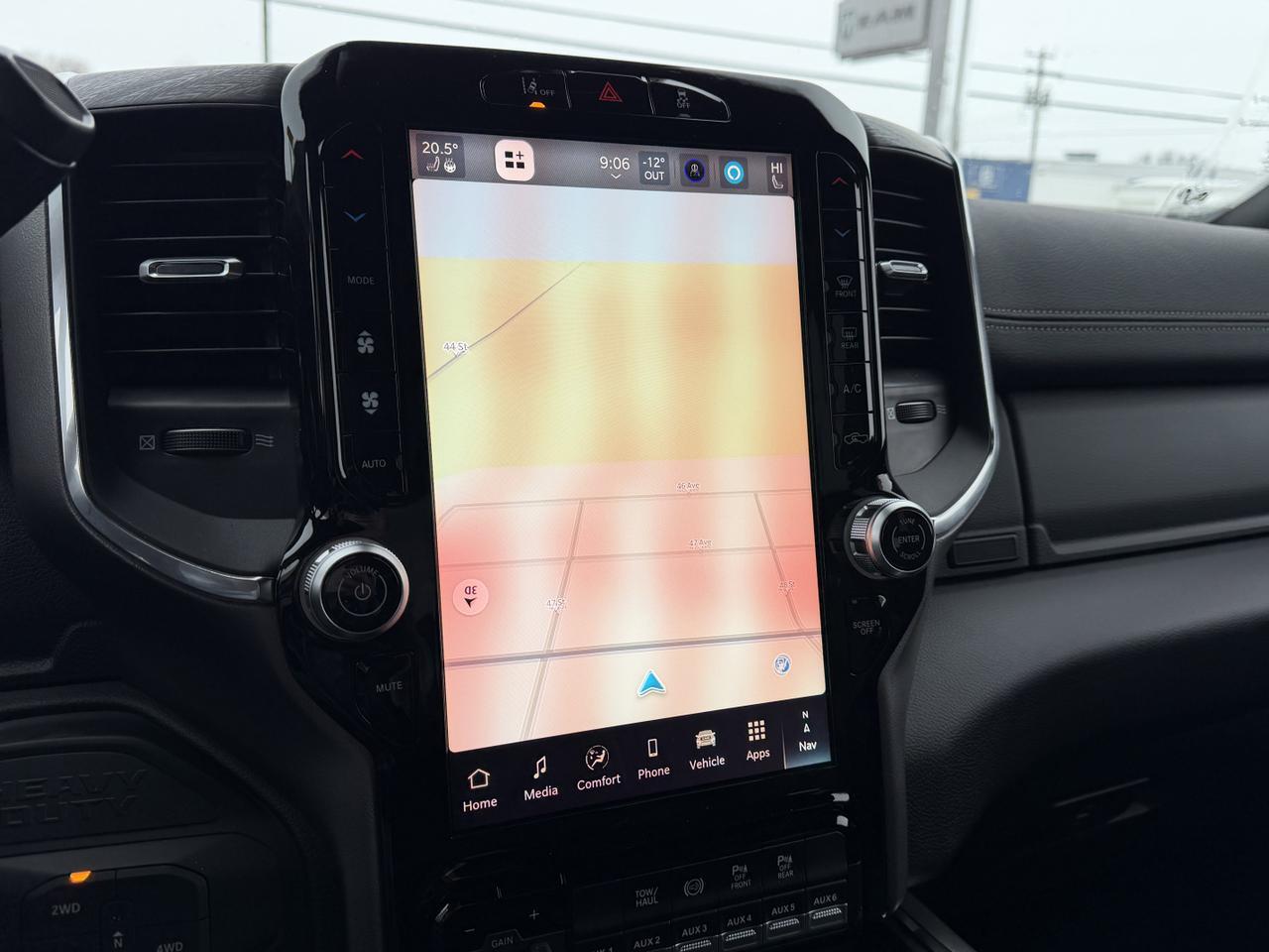 2026 Ram 3500 Laramie Crew Cab 4x4 | Cummins HO Turbo Diesel | 8-Speed Auto | Leather Heated & Vented Seats Redwater AB