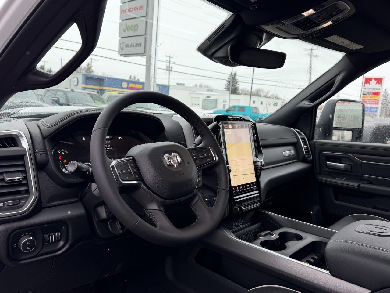 2026 Ram 3500 Laramie Crew Cab 4x4 | Cummins HO Turbo Diesel | 8-Speed Auto | Leather Heated & Vented Seats Redwater AB