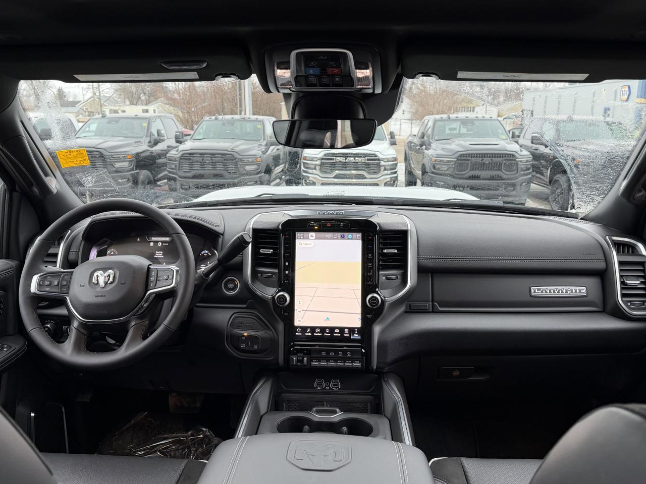 2026 Ram 3500 Laramie Crew Cab 4x4 | Cummins HO Turbo Diesel | 8-Speed Auto | Leather Heated & Vented Seats Redwater AB