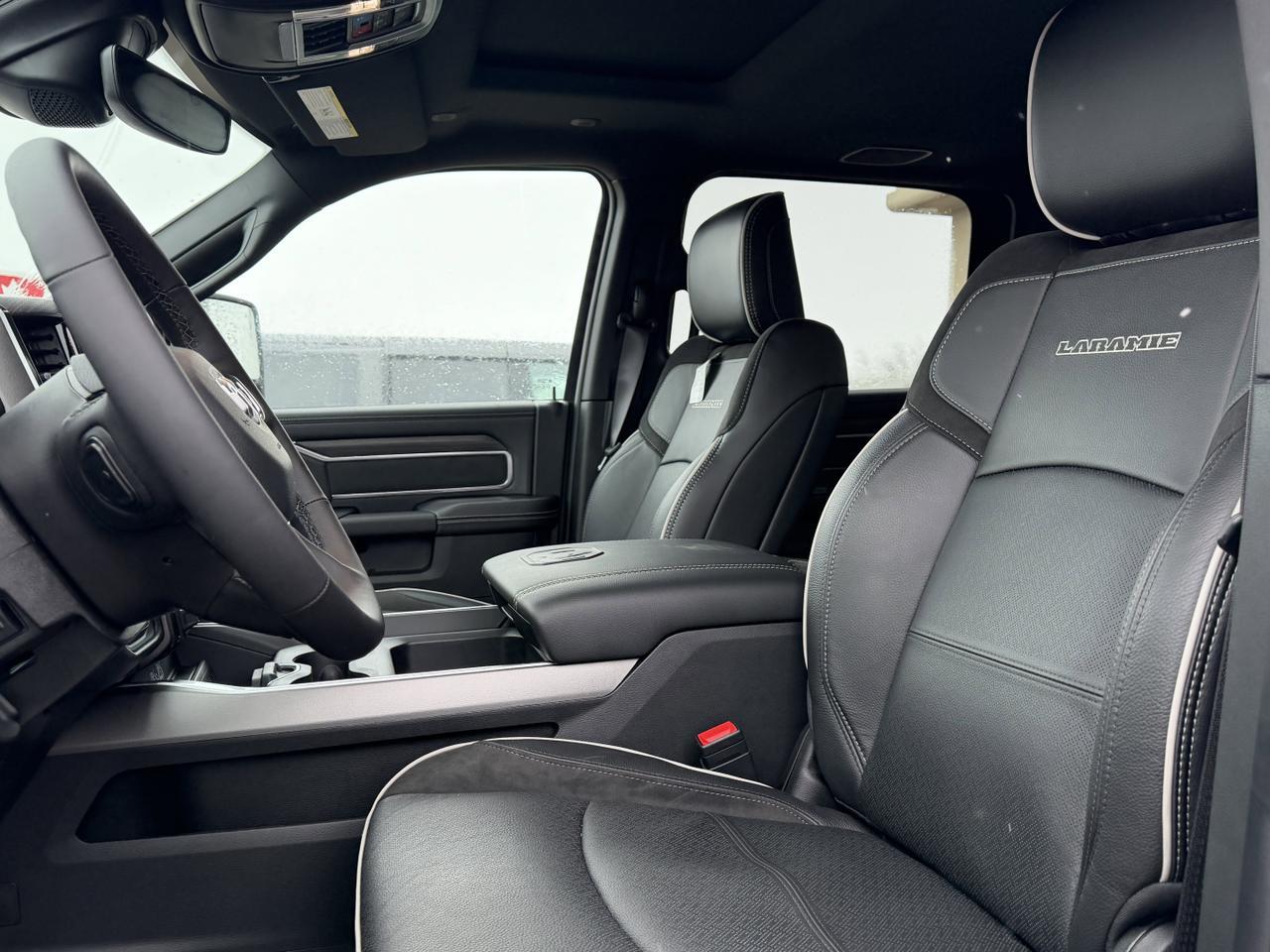 2026 Ram 3500 Laramie Crew Cab 4x4 | Cummins HO Turbo Diesel | 8-Speed Auto | Leather Heated & Vented Seats Redwater AB