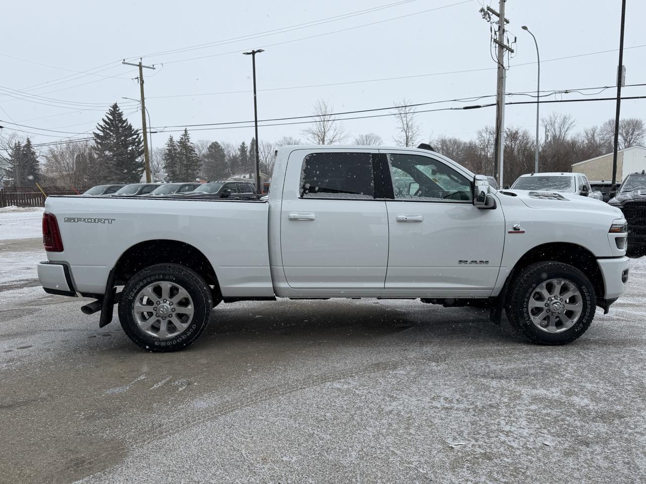 2026 Ram 3500 Laramie Crew Cab 4x4 | Cummins HO Turbo Diesel | 8-Speed Auto | Leather Heated & Vented Seats Redwater AB