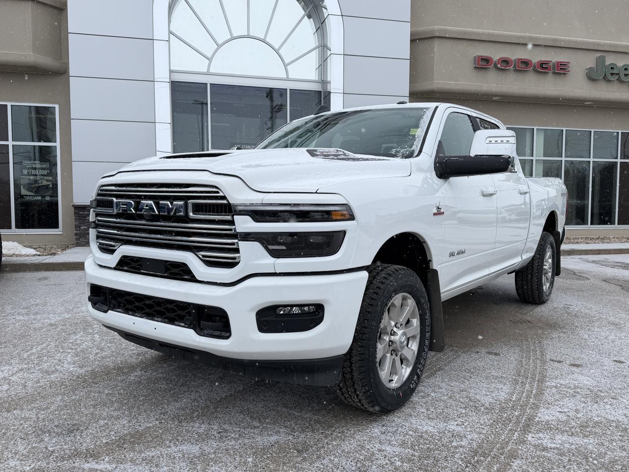 2026 Ram 3500 Laramie Crew Cab 4x4 | Cummins HO Turbo Diesel | 8-Speed Auto | Leather Heated & Vented Seats Redwater AB