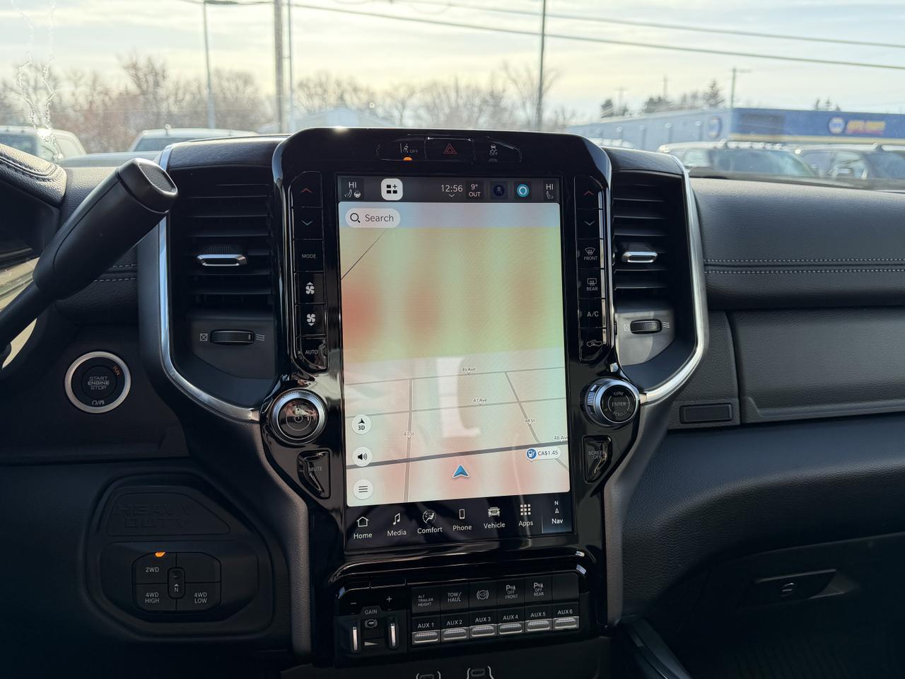 2026 Ram 3500 Laramie Crew Cab 4x4 | Cummins Turbo Diesel | Bright White | NAV | Heated Seats | Backup Camera Redwater AB