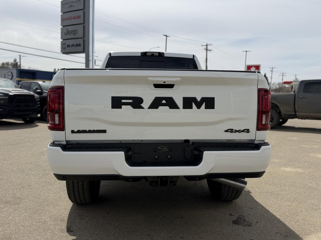 2026 Ram 3500 Laramie Crew Cab 4x4 | Night Edition | NAV | 12IN Display | Leather Heated Vented Seats Redwater AB