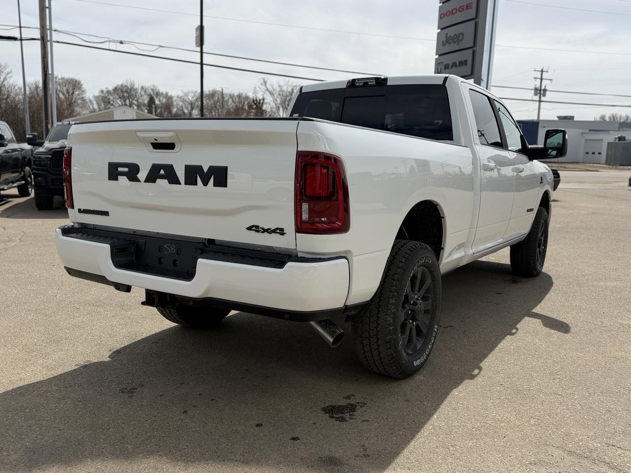 2026 Ram 3500 Laramie Crew Cab 4x4 | Night Edition | NAV | 12IN Display | Leather Heated Vented Seats Redwater AB