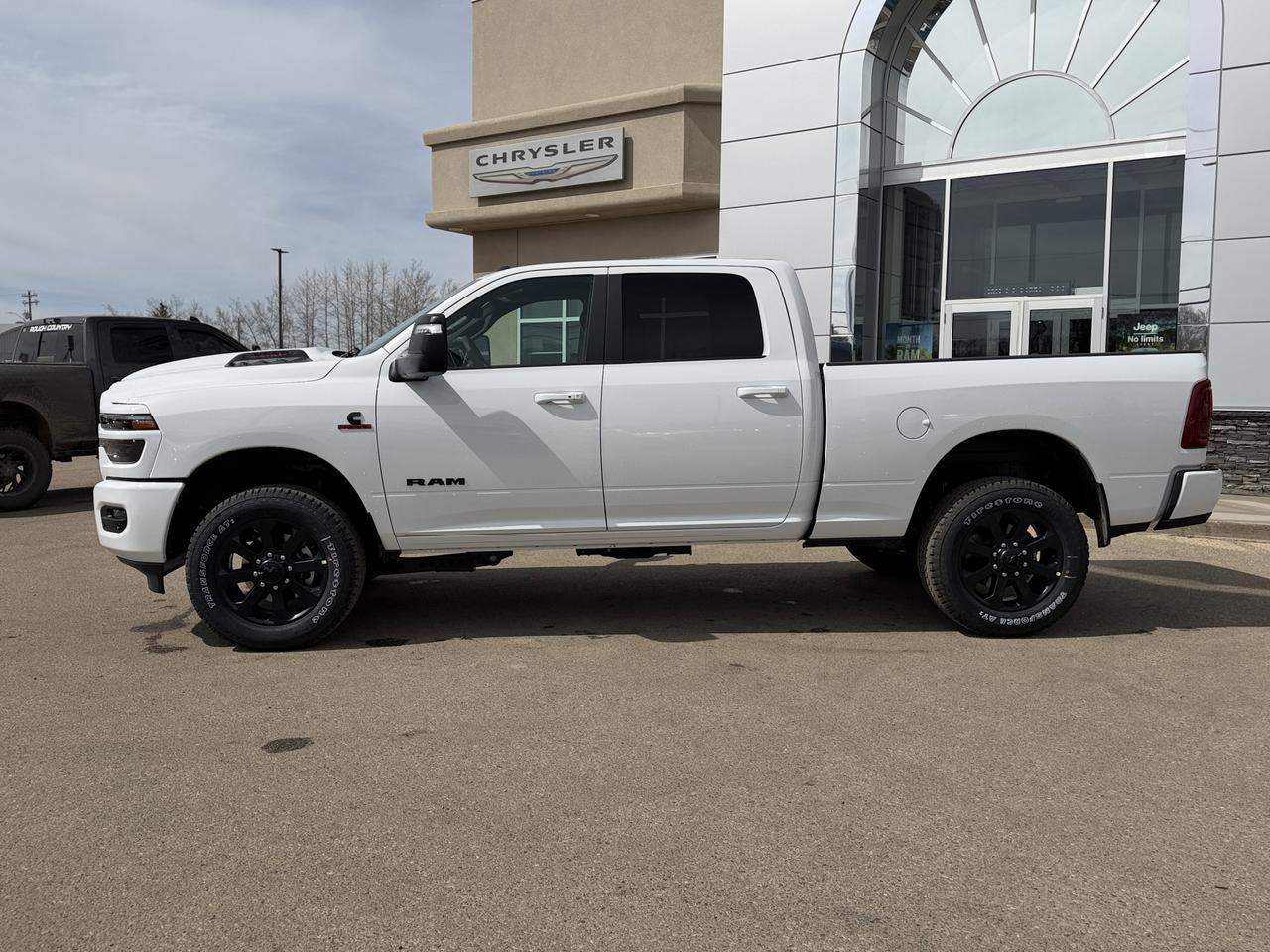 2026 Ram 3500 Laramie Crew Cab 4x4 | Night Edition | NAV | 12IN Display | Leather Heated Vented Seats Redwater AB