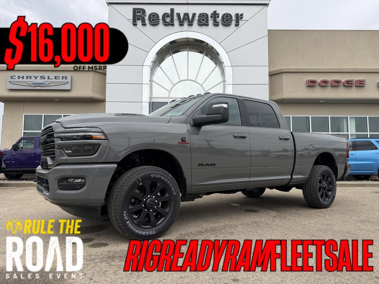 2026 Ram 3500 Laramie Crew Cab 4x4 | Rig Ready Ram | ASH ATTACK | 3" Level Kit  | 20" Fuel Rim's | 35" Mud Tire's
