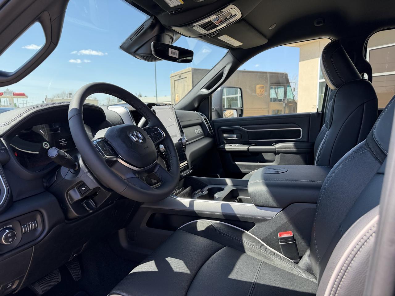 2026 Ram 3500 Laramie Crew Cab 4x4 | Rig Ready Ram | Black Leather Heated Vented Seats | 12IN Display | NAV Redwater AB