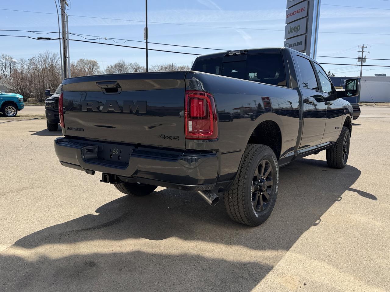 2026 Ram 3500 Laramie Crew Cab 4x4 | Rig Ready Ram | Black Leather Heated Vented Seats | 12IN Display | NAV Redwater AB