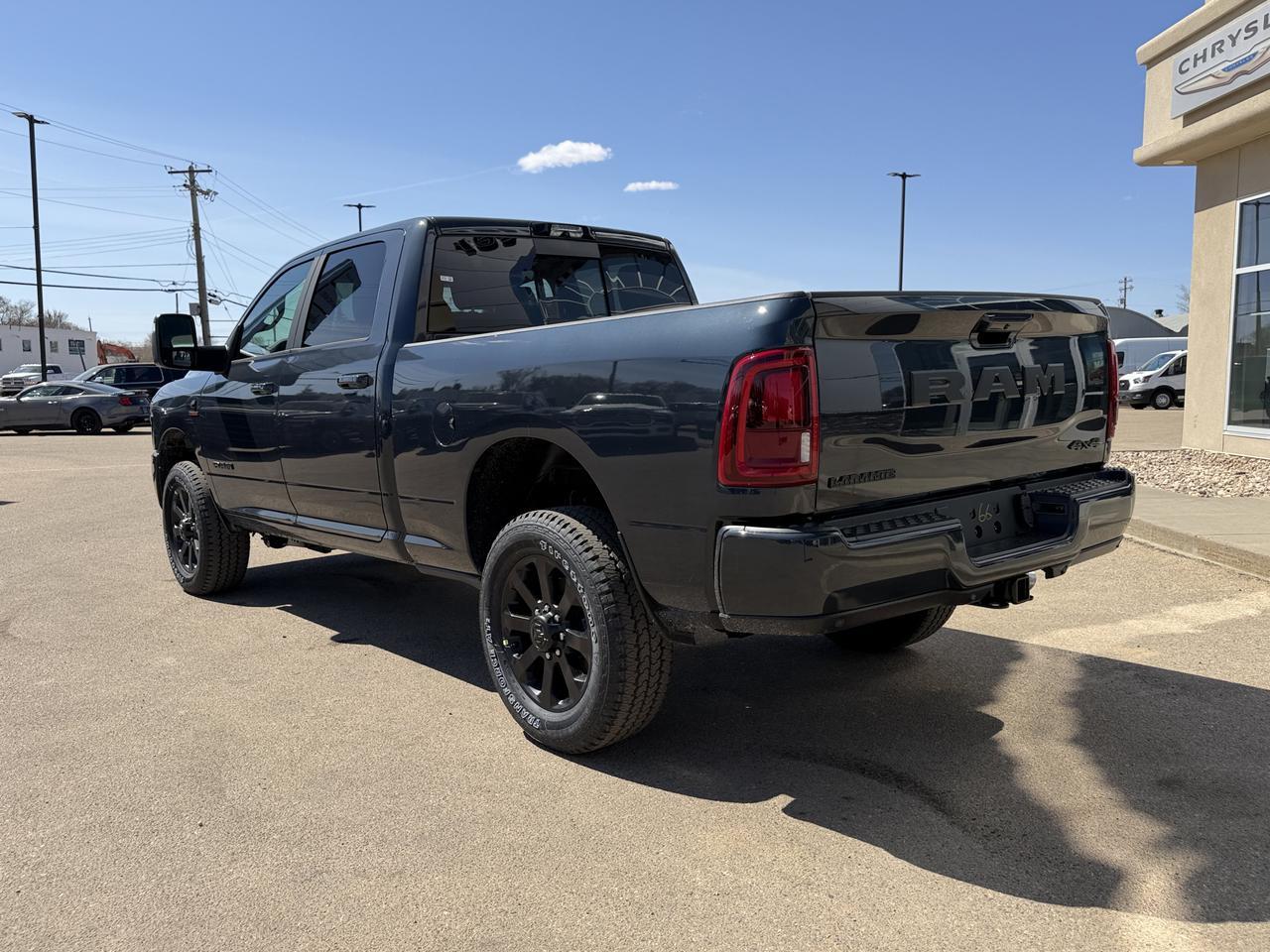 2026 Ram 3500 Laramie Crew Cab 4x4 | Rig Ready Ram | Black Leather Heated Vented Seats | 12IN Display | NAV Redwater AB