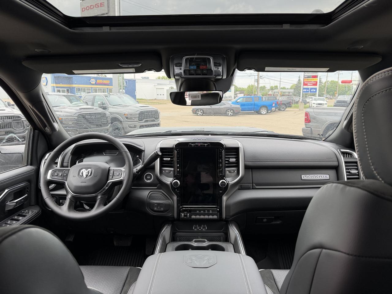 2026 Ram 3500 Laramie Crew Cab 4x4 | Rig Ready Ram | Black Leather Heated Vented Seats | Dual Charging | 5th Wheel Redwater AB