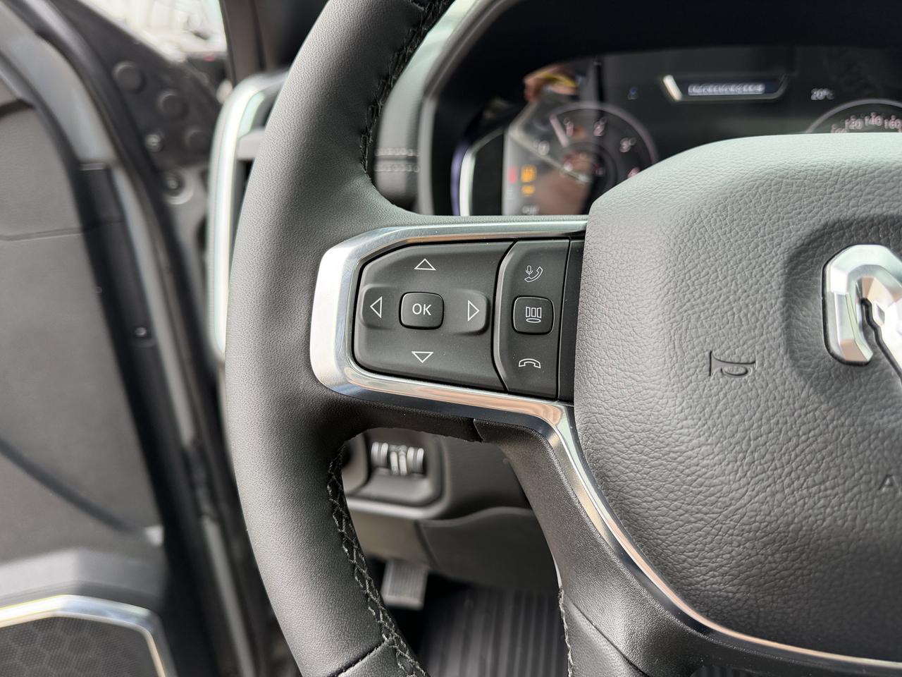 2026 Ram 3500 Laramie Crew Cab 4x4 | Rig Ready Ram | Black Leather Heated Vented Seats | Dual Charging | 5th Wheel Redwater AB
