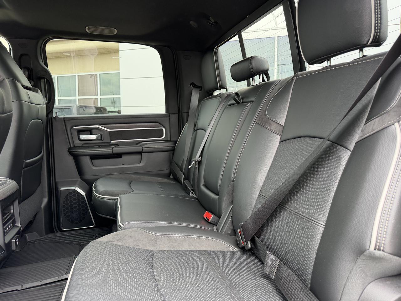 2026 Ram 3500 Laramie Crew Cab 4x4 | Rig Ready Ram | Black Leather Heated Vented Seats | Dual Charging | 5th Wheel Redwater AB