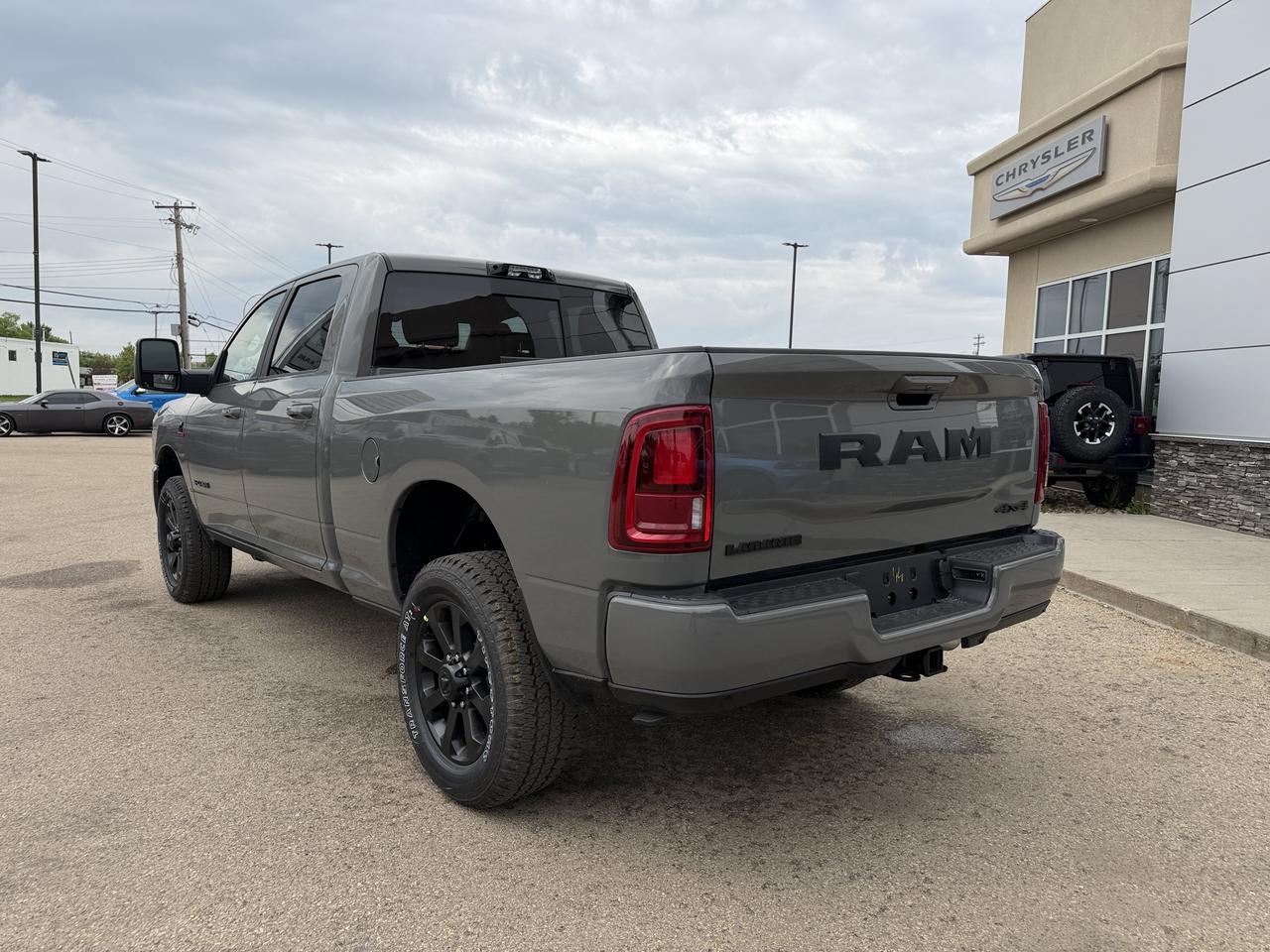 2026 Ram 3500 Laramie Crew Cab 4x4 | Rig Ready Ram | Black Leather Heated Vented Seats | Dual Charging | 5th Wheel Redwater AB