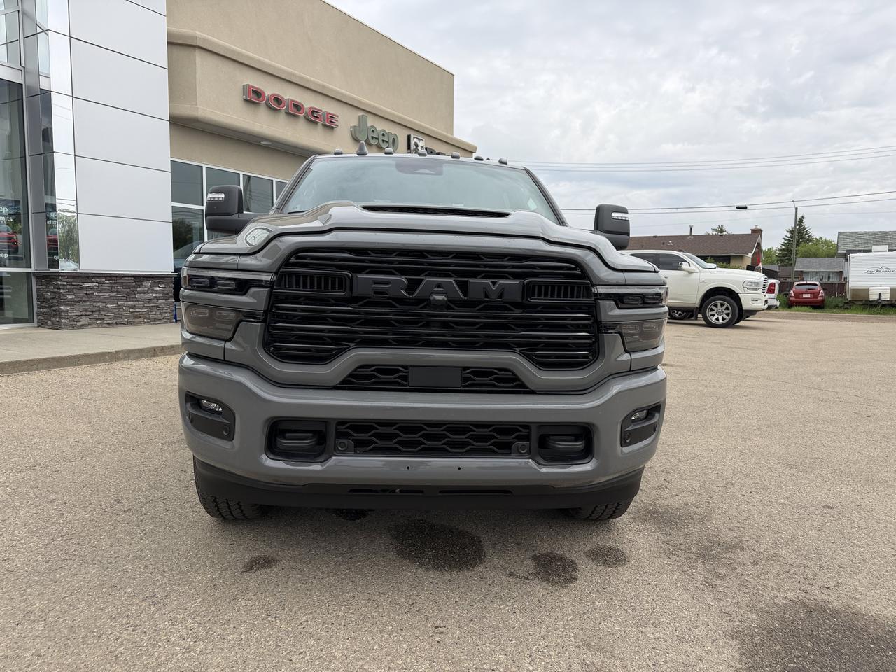 2026 Ram 3500 Laramie Crew Cab 4x4 | Rig Ready Ram | Black Leather Heated Vented Seats | Dual Charging | 5th Wheel Redwater AB