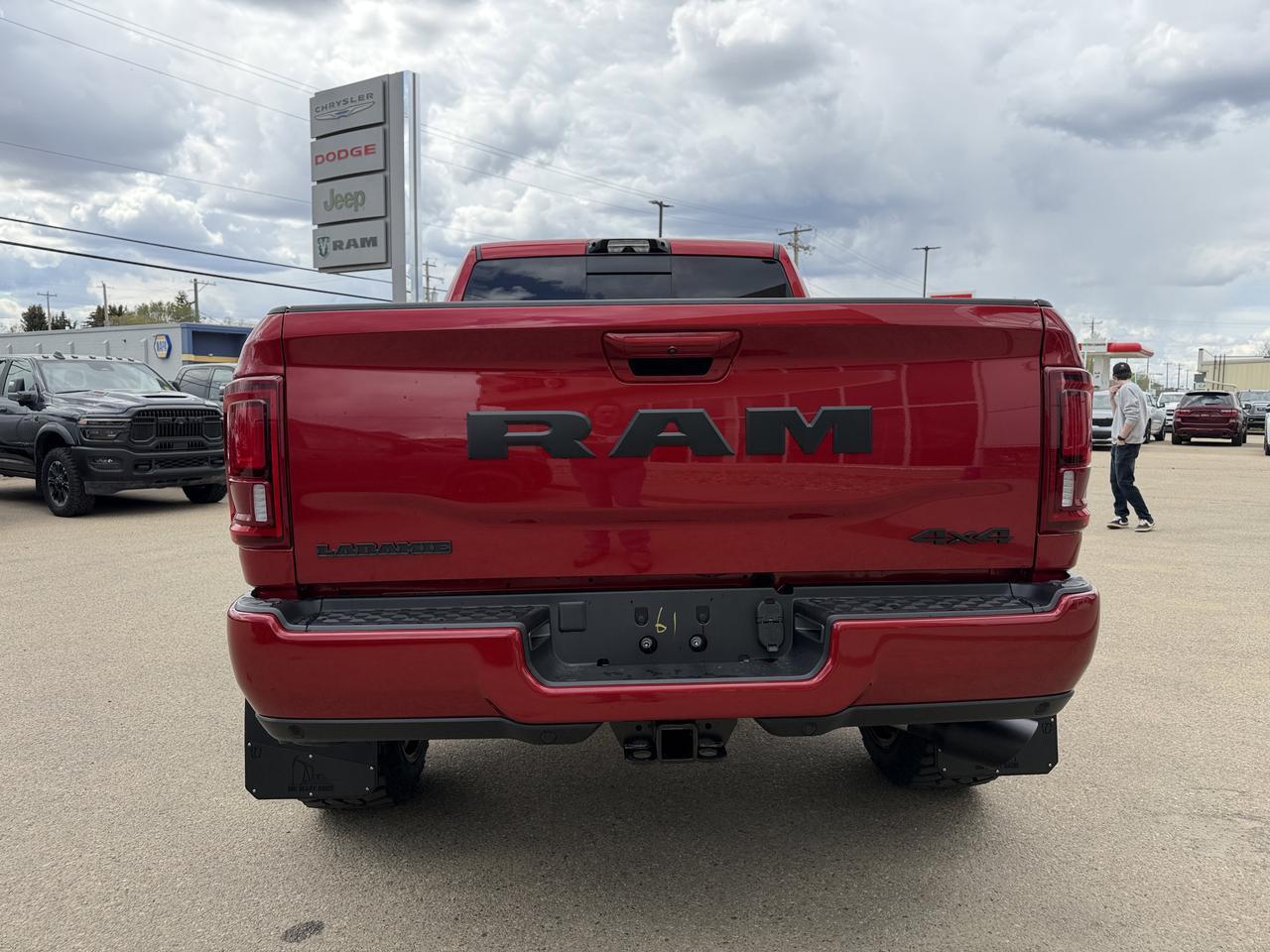 2026 Ram 3500 Laramie  Crew Cab 4x4 | Rig Ready Ram | Cummins Diesel | Leather Heated Vented Seats | Sunroof Redwater AB