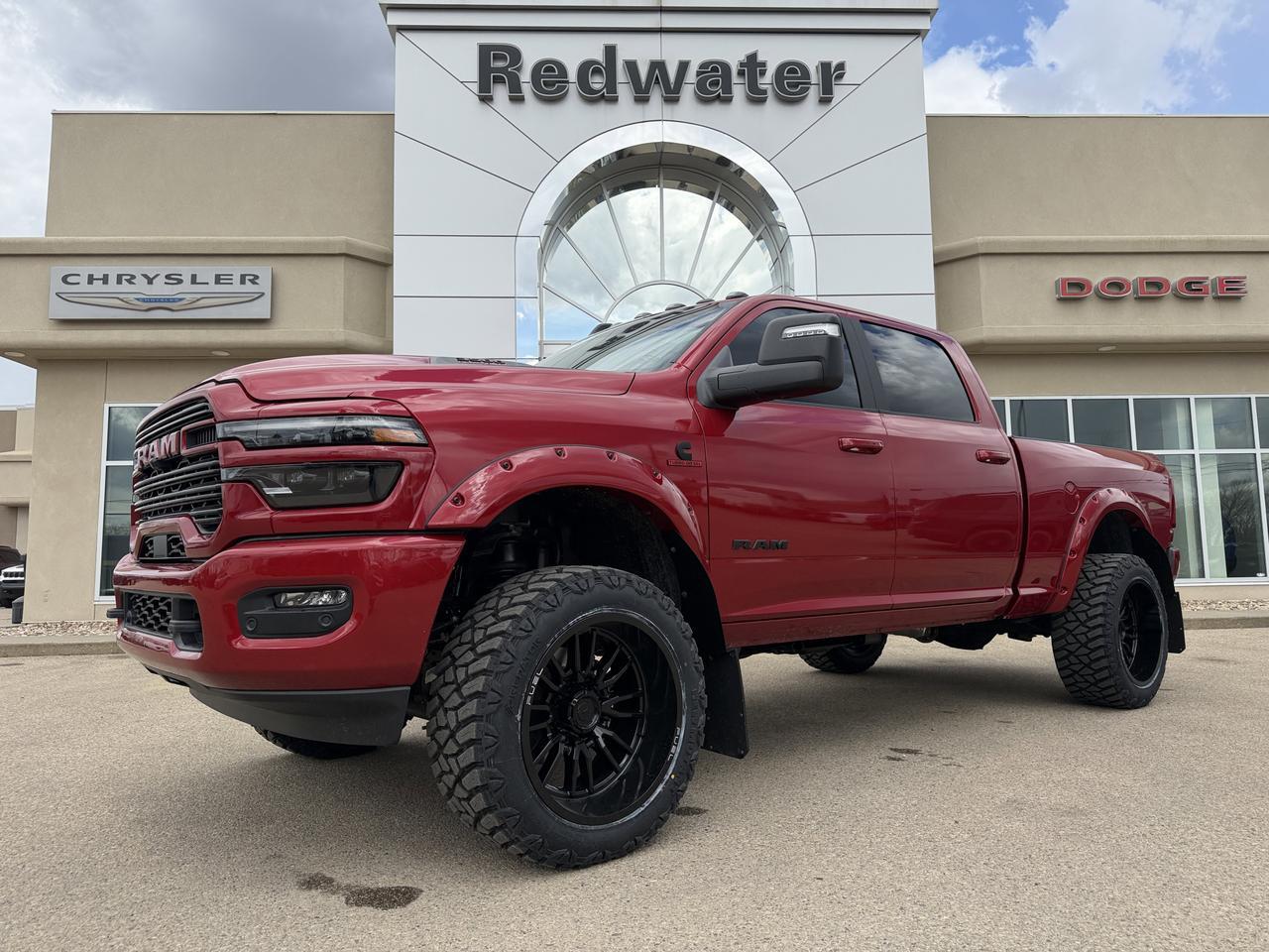 2026 Ram 3500 Laramie  Crew Cab 4x4 | Rig Ready Ram | Cummins Diesel | Leather Heated Vented Seats | Sunroof