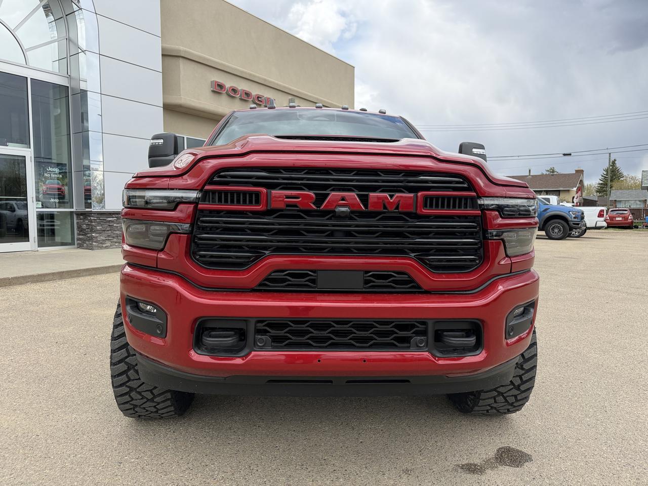 2026 Ram 3500 Laramie  Crew Cab 4x4 | Rig Ready Ram | Cummins Diesel | Leather Heated Vented Seats | Sunroof Redwater AB