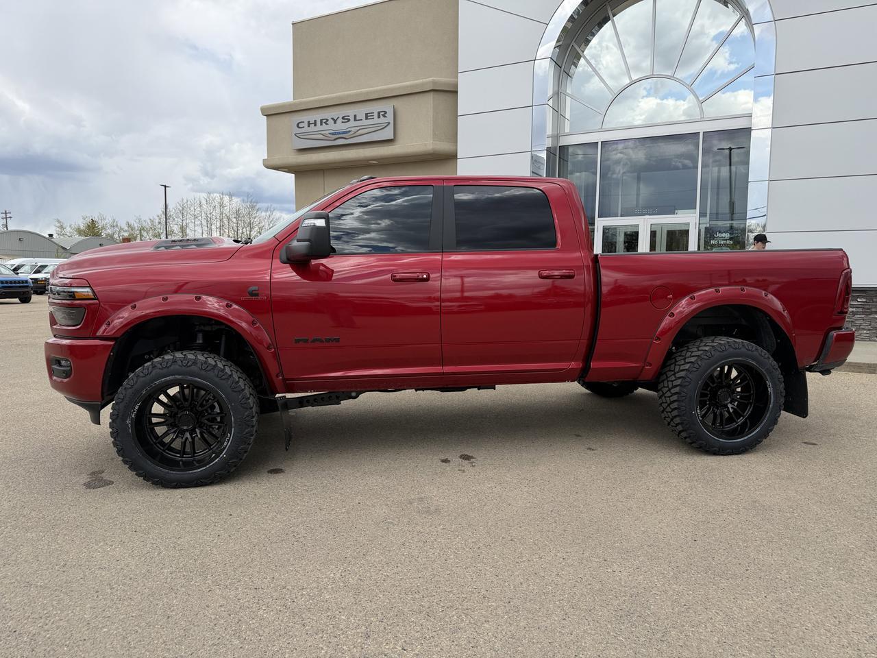 2026 Ram 3500 Laramie  Crew Cab 4x4 | Rig Ready Ram | Cummins Diesel | Leather Heated Vented Seats | Sunroof
