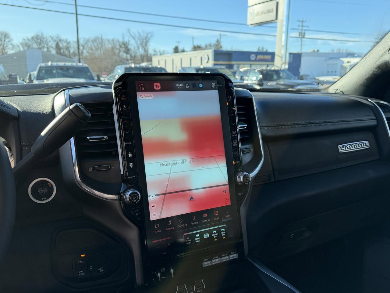 2026 Ram 3500 Laramie Crew Cab 4x4 | Rig Ready Ram | Leather | 12IN Display | NAV | Sunroof | Heated Vented Seats Redwater AB