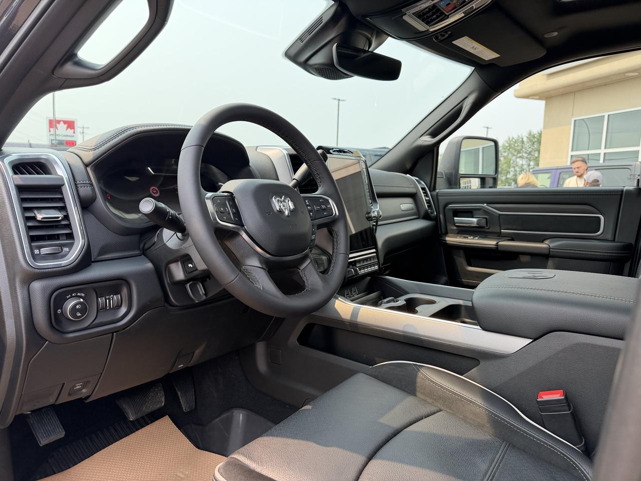 2026 Ram 3500 Laramie Crew Cab 4x4 | Rig Ready Ram | Premium Leather | 5th Wheel Prep | Heated Vented Seats Redwater AB