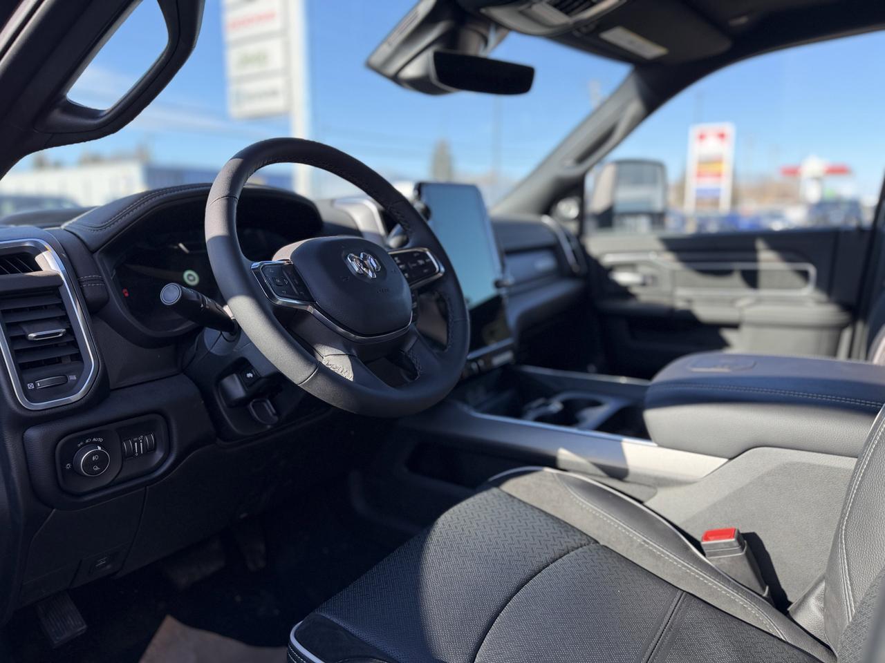 2026 Ram 3500 Laramie Crew Cab 4x4 Long Box | Cummins Diesel | Leather | Heated Vented Seats | NAV | 12IN Display Redwater AB