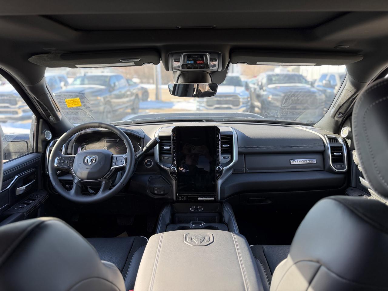 2026 Ram 3500 Laramie Crew Cab 4x4 Long Box | Cummins Diesel | Leather | Heated Vented Seats | NAV | 12IN Display Redwater AB