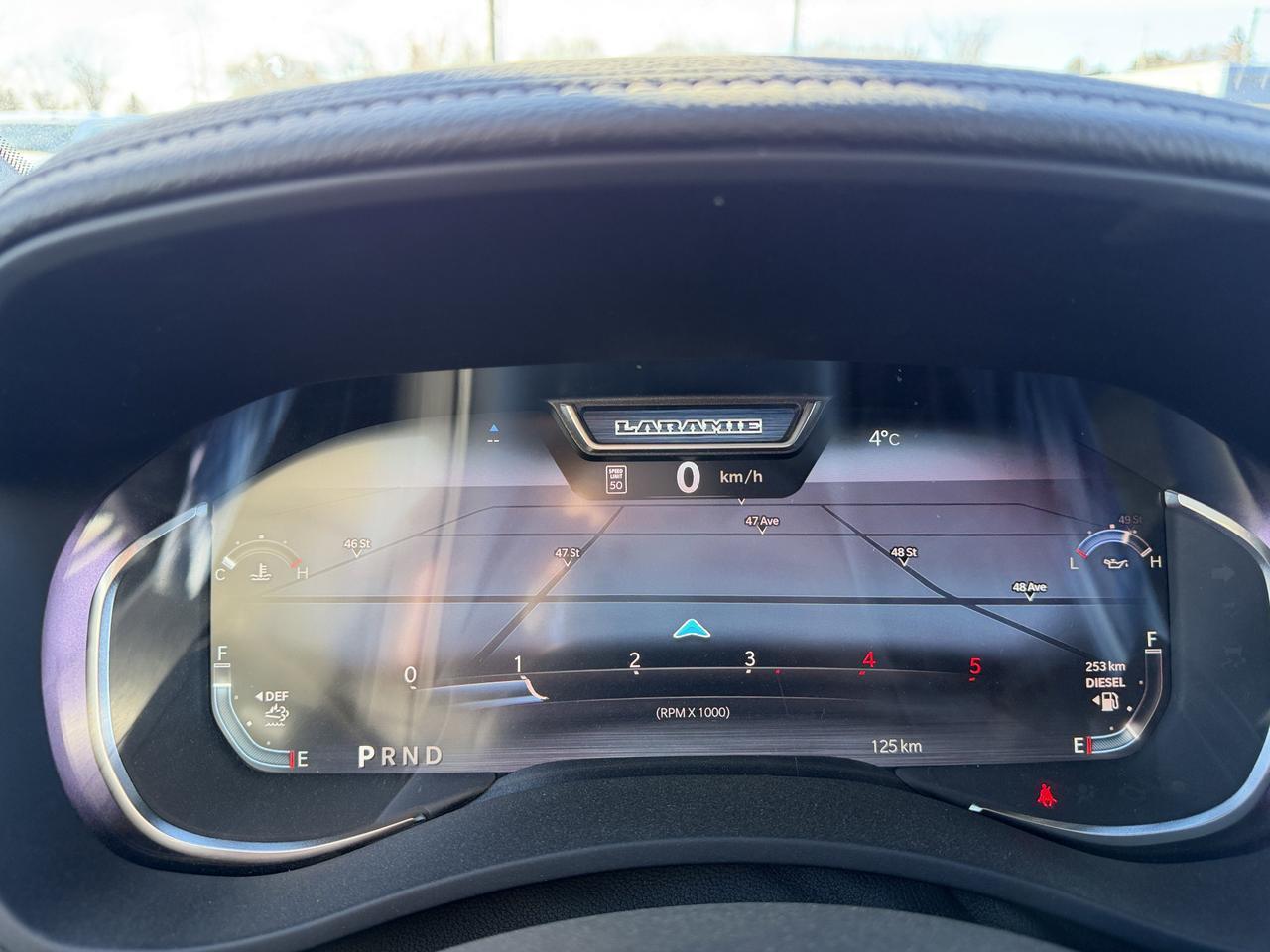 2026 Ram 3500 Laramie Crew Cab 4x4 Long Box | Cummins Diesel | Leather | Heated Vented Seats | NAV | 12IN Display Redwater AB