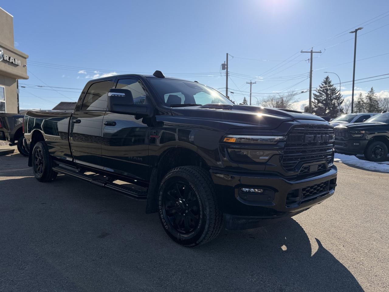 2026 Ram 3500 Laramie Crew Cab 4x4 Long Box | Cummins Diesel | Leather | Heated Vented Seats | NAV | 12IN Display Redwater AB