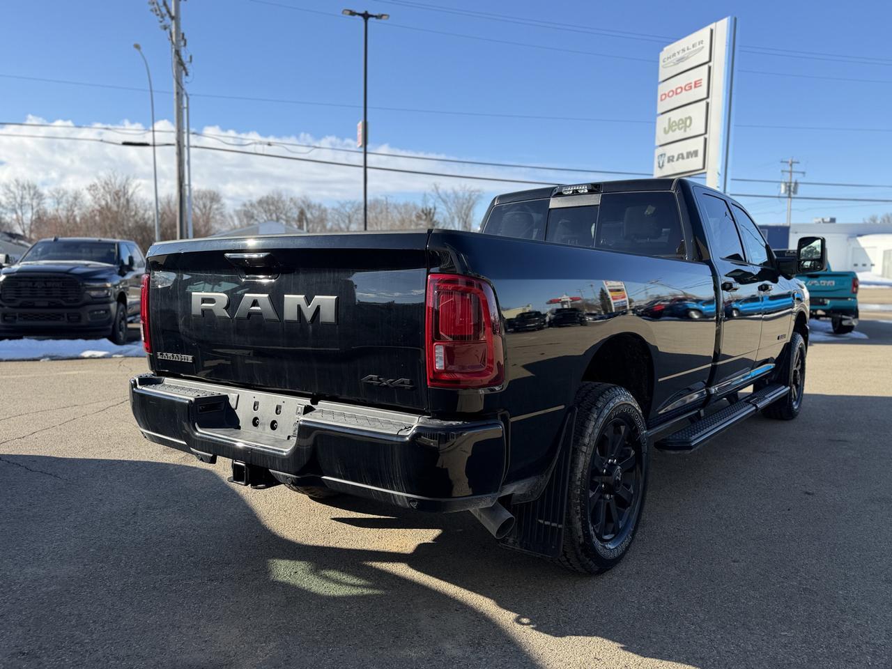 2026 Ram 3500 Laramie Crew Cab 4x4 Long Box | Cummins Diesel | Leather | Heated Vented Seats | NAV | 12IN Display Redwater AB