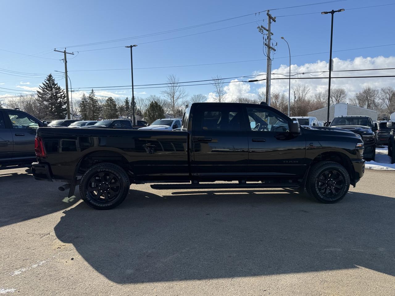 2026 Ram 3500 Laramie Crew Cab 4x4 Long Box | Cummins Diesel | Leather | Heated Vented Seats | NAV | 12IN Display Redwater AB