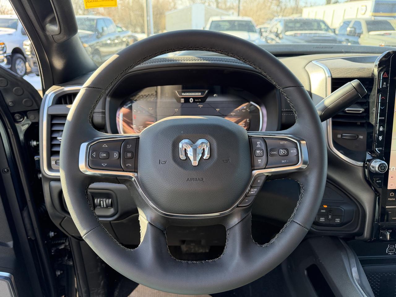 2026 Ram 3500 Laramie Crew Cab 4x4 Long Box | Cummins Diesel | Leather | Heated Vented Seats | NAV | 12IN Display Redwater AB