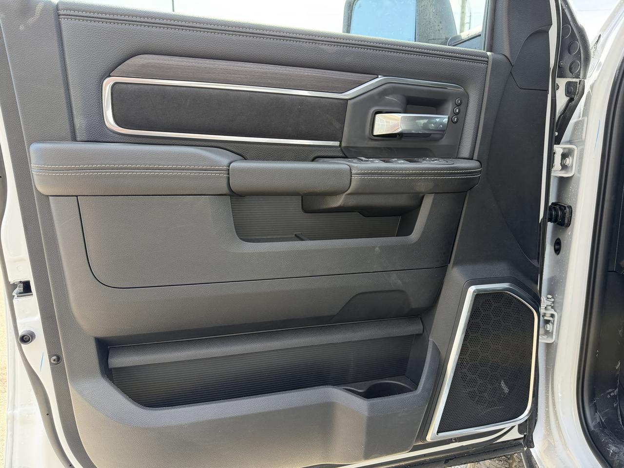 2026 Ram 3500 Laramie Mega Cab 4x4 | Cummins Diesel | 5th Wheel Prep | Sunroof | NAV | Leather Heated Vented Seats Redwater AB