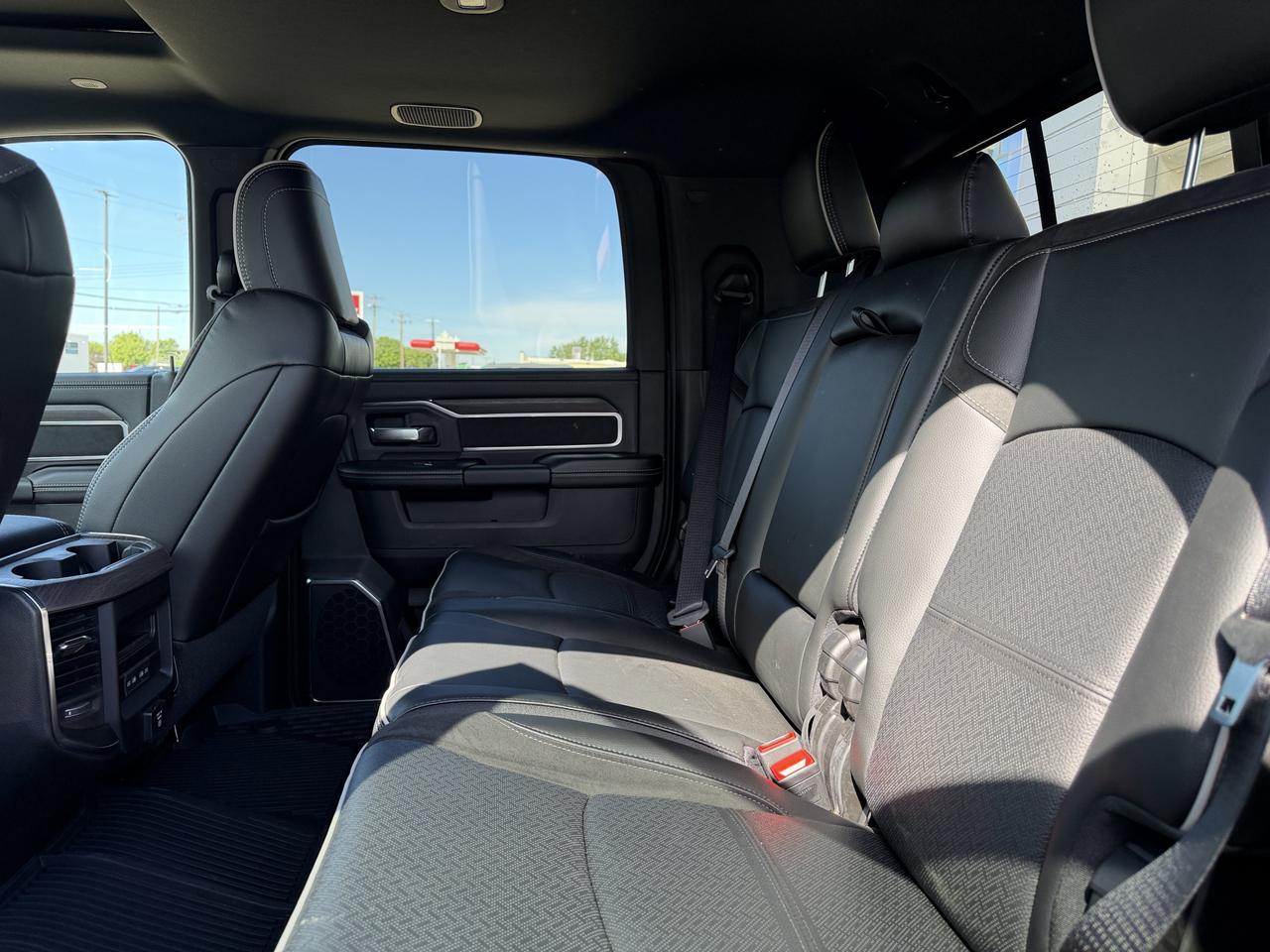 2026 Ram 3500 Laramie Mega Cab 4x4 | Cummins Diesel | Night Edition | Black Leather | 5th Wheel Prep | Sunroof Redwater AB