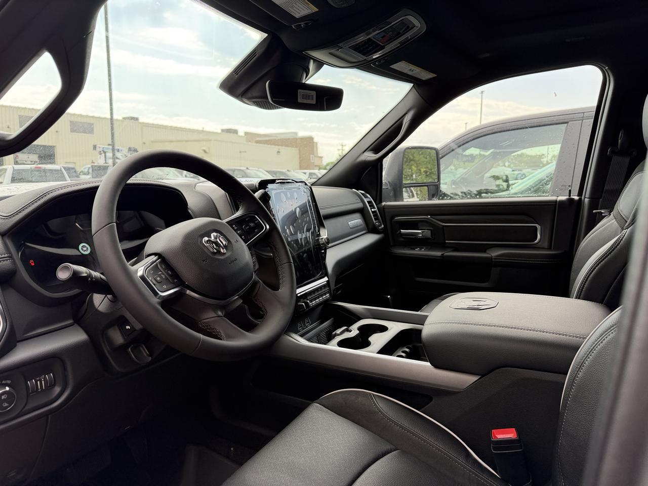 2026 Ram 3500 Laramie Mega Cab 4x4 | Cummins Turbo Diesel | Premium Leather | Heated Vented Front Seats | NAV Redwater AB